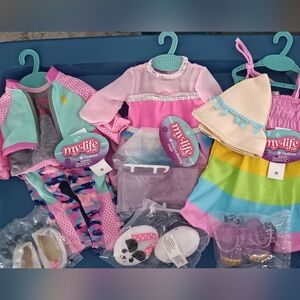 New Three My Life As Clothing Set And Three Pair of Shoes BUNDLE